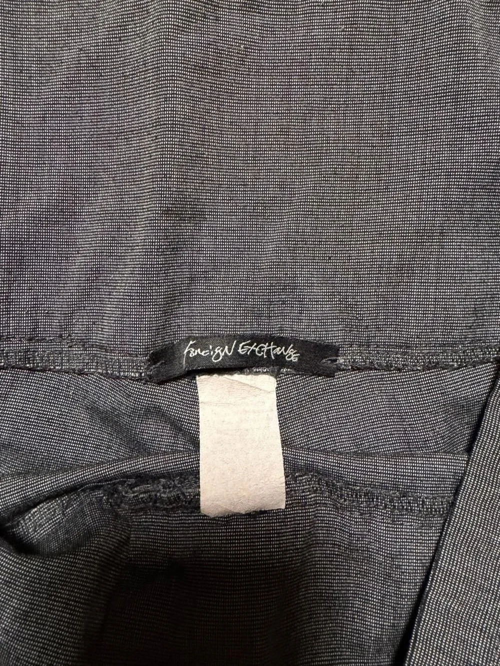Y2K Grey Pleated Low Rise Trousers Pants